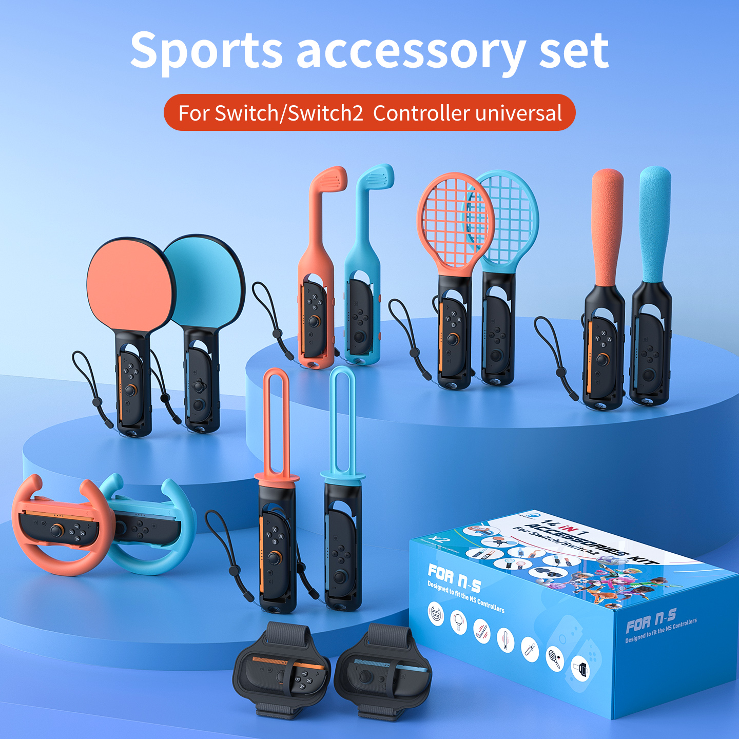 Party Games Golf - HONCAM Switch2 Sports Kit 14 in