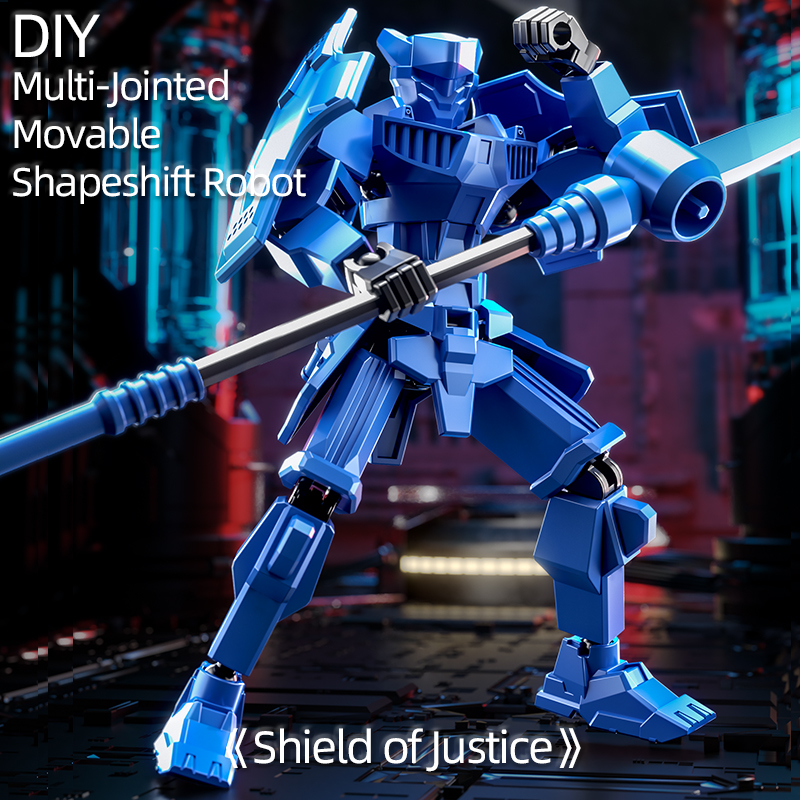 Party Games Ideas For Kids - 3D Printed Shapeshift Robot Warrior Action