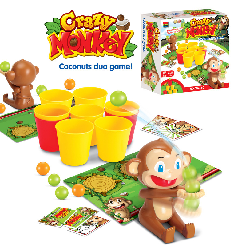 Party Games For 7 People - Crazy Monkey Party Board Games Toys