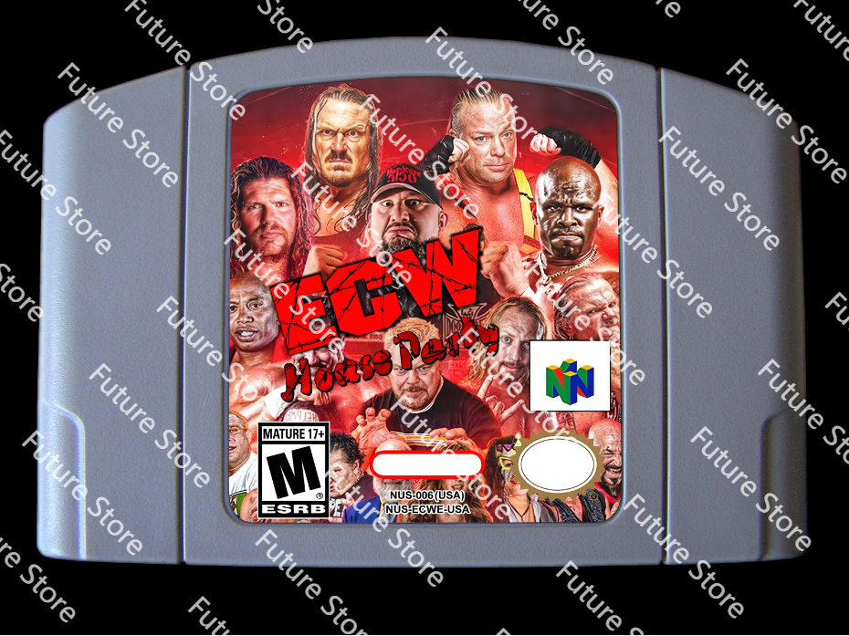 Party Games Nintendo - 64 Bit Games ** ECW House