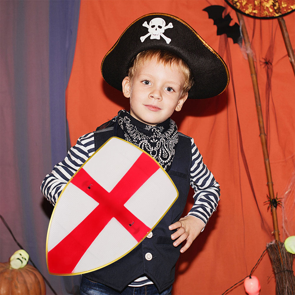 Party Games Crossplay - 2Pcs Cartoon Cross Pattern Shield Kids