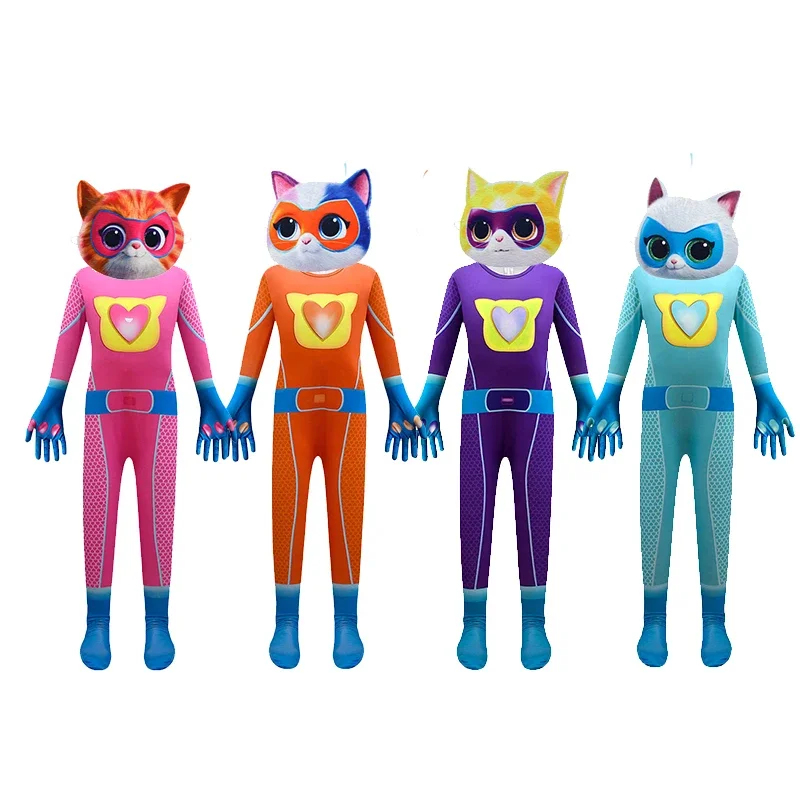 Party Games Kids - ❤2026❤ Kids Halloween Costumes Super kitties