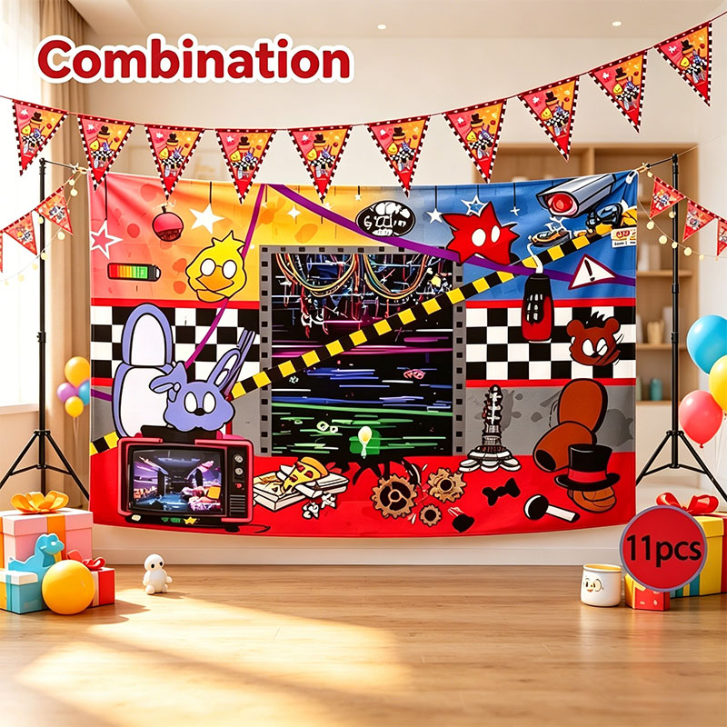 Party Games At Christmas - FNAF Five Nights at Freddy's Anime