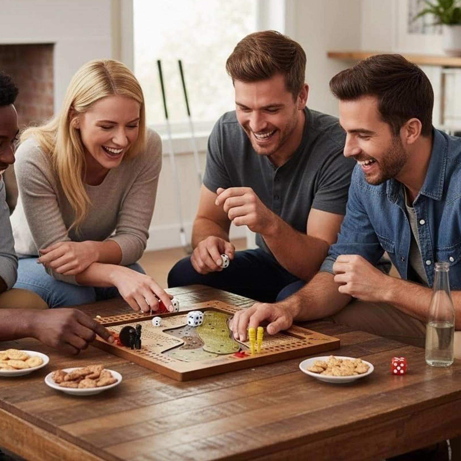 Golf Dice Game Wooden Challeng - مراجعة Party Games Golf وسعره