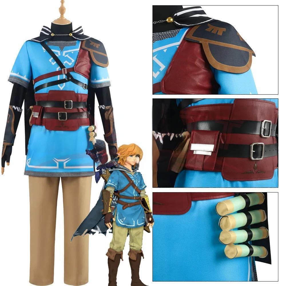 Link Cosplay Costume Game Tear - مراجعة Party Games Kids وسعره