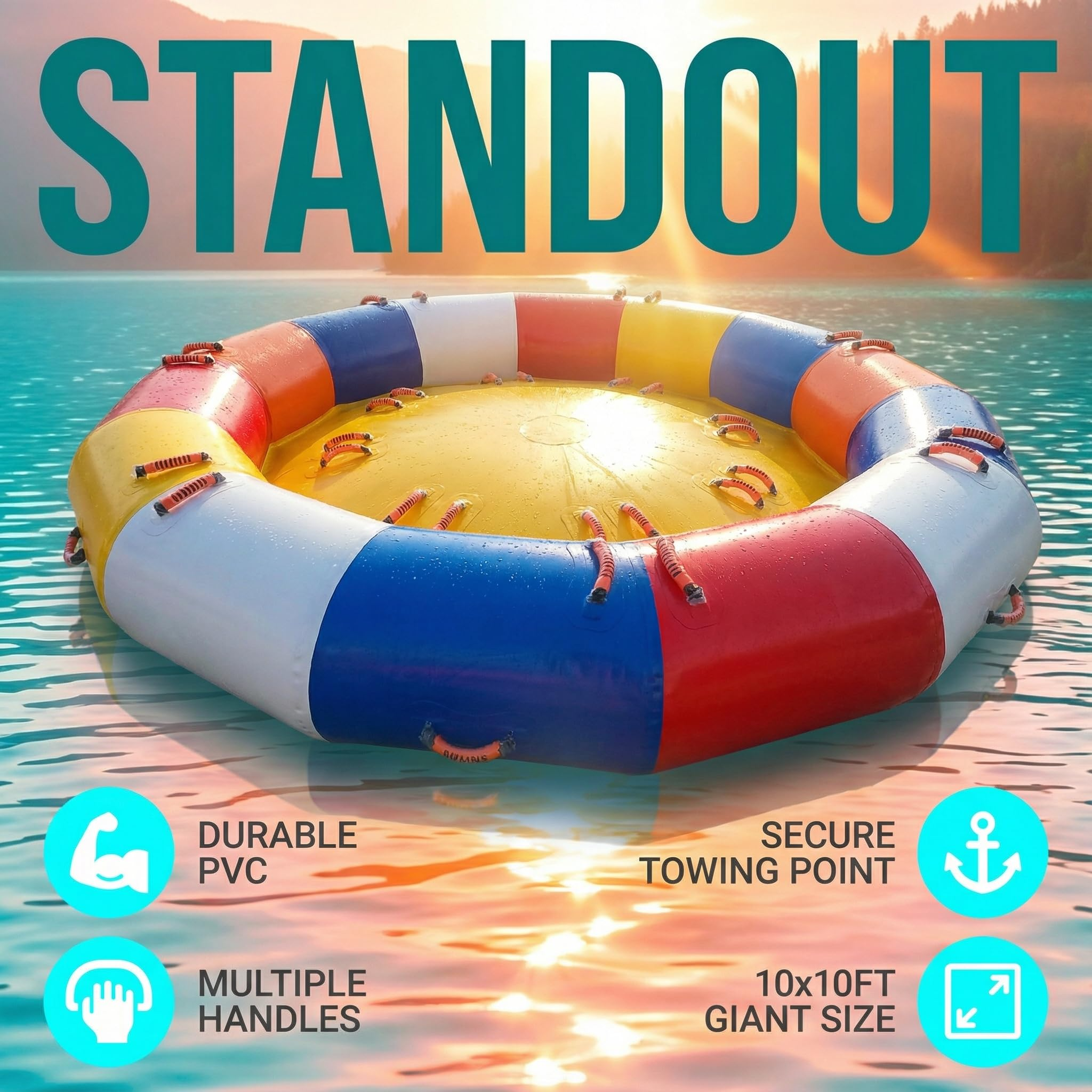 10FT Inflatable Disco Boat Spi - مراجعة Party Games For Large Groups وسعره