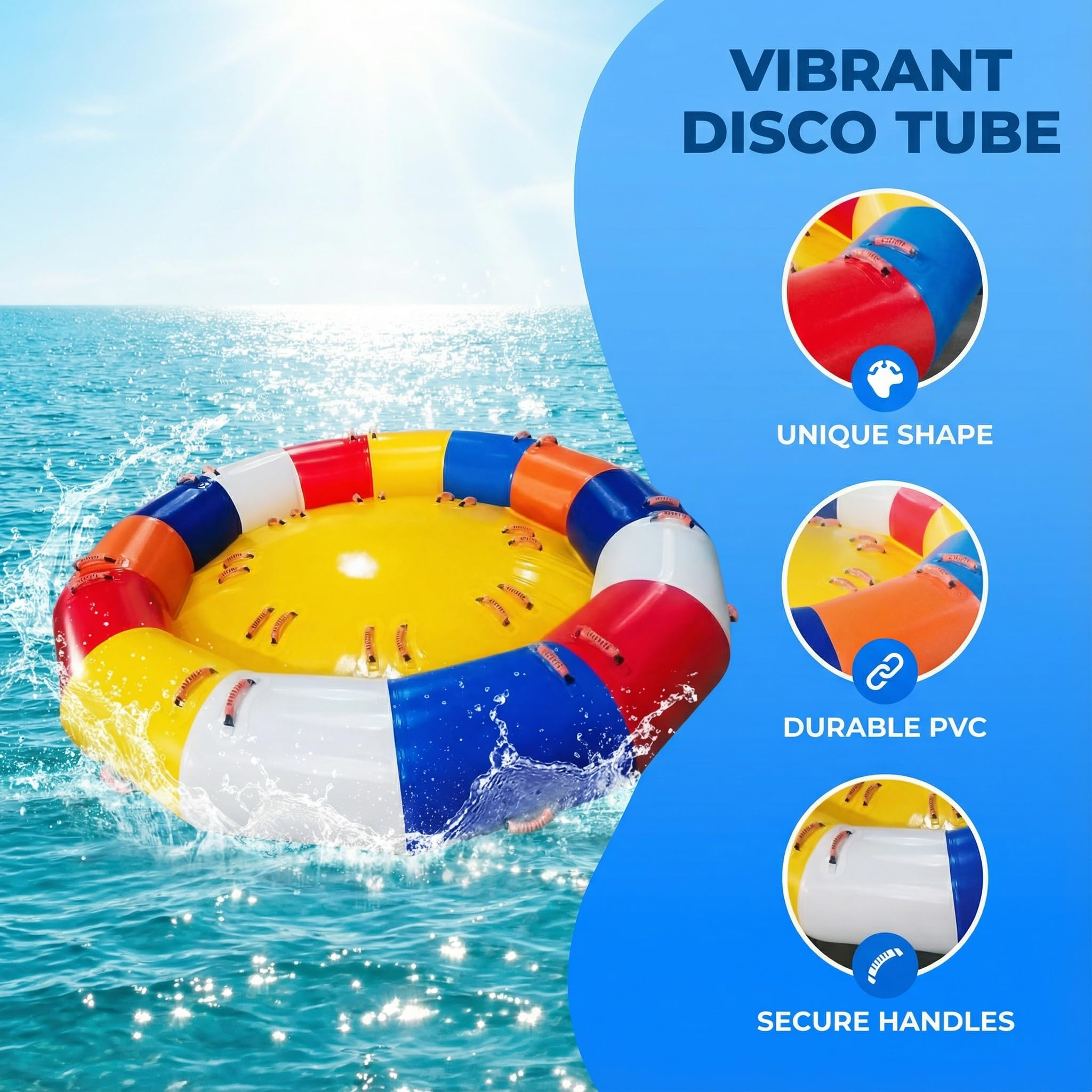 10FT Inflatable Disco Boat Spi - مراجعة Party Games For Large Groups وسعره