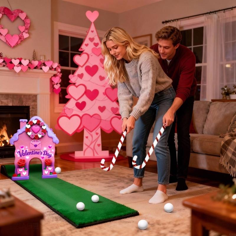 Gingerbreads Golf Game Set Val - مراجعة Party Games Golf وسعره