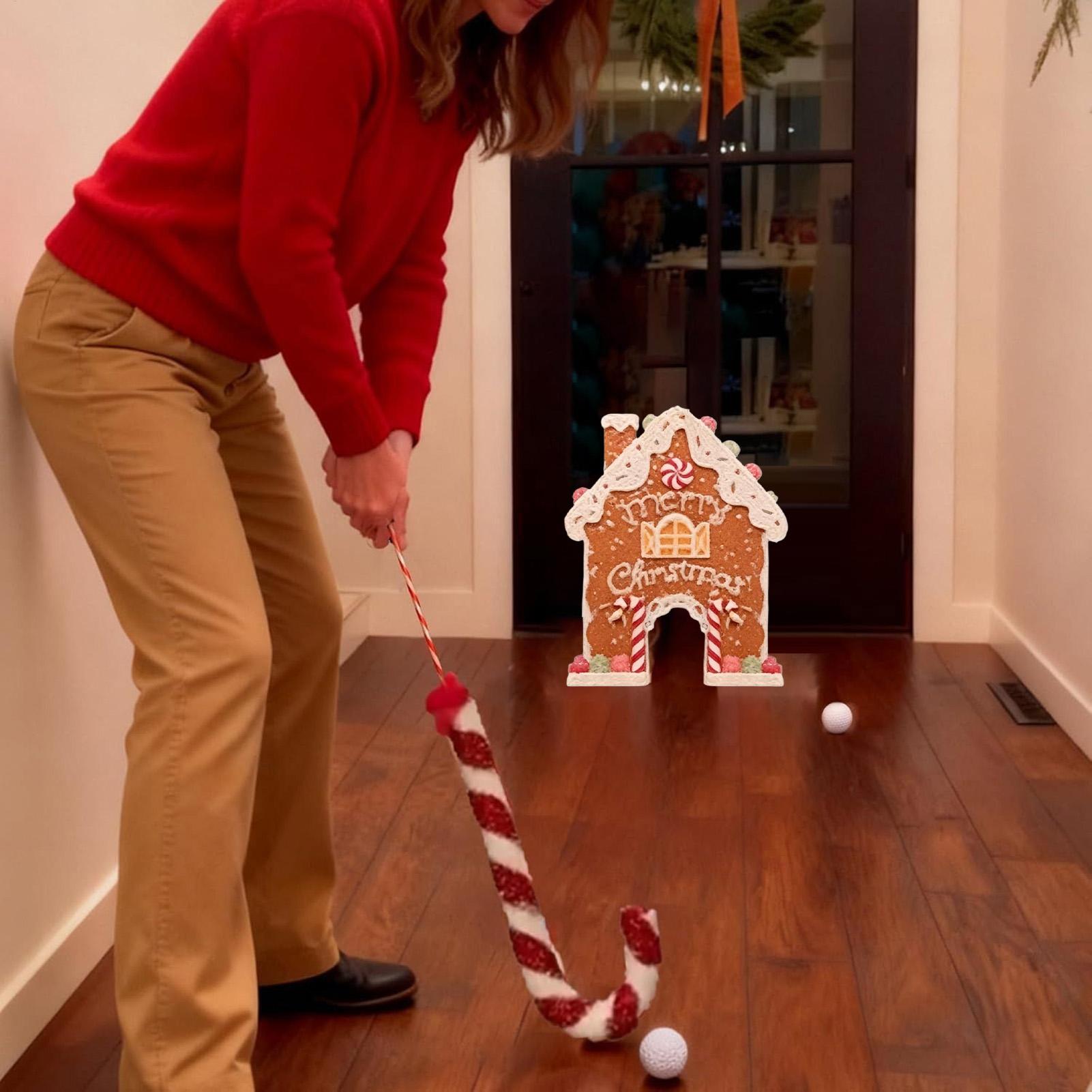 Golf Game Mini Toy Gingerbread - مراجعة Party Games Golf وسعره