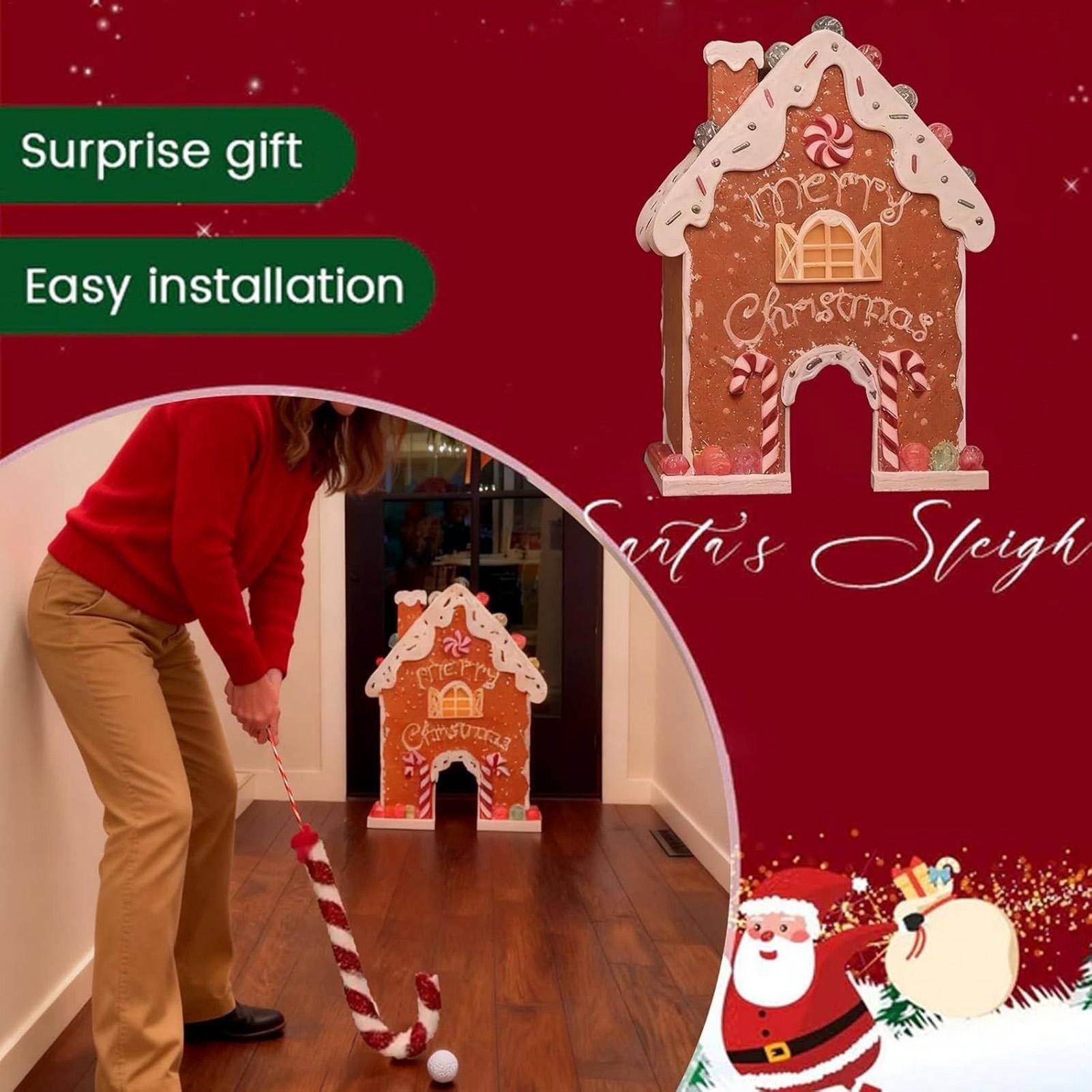 Golf Game Mini Toy Gingerbread - مراجعة Party Games Golf وسعره