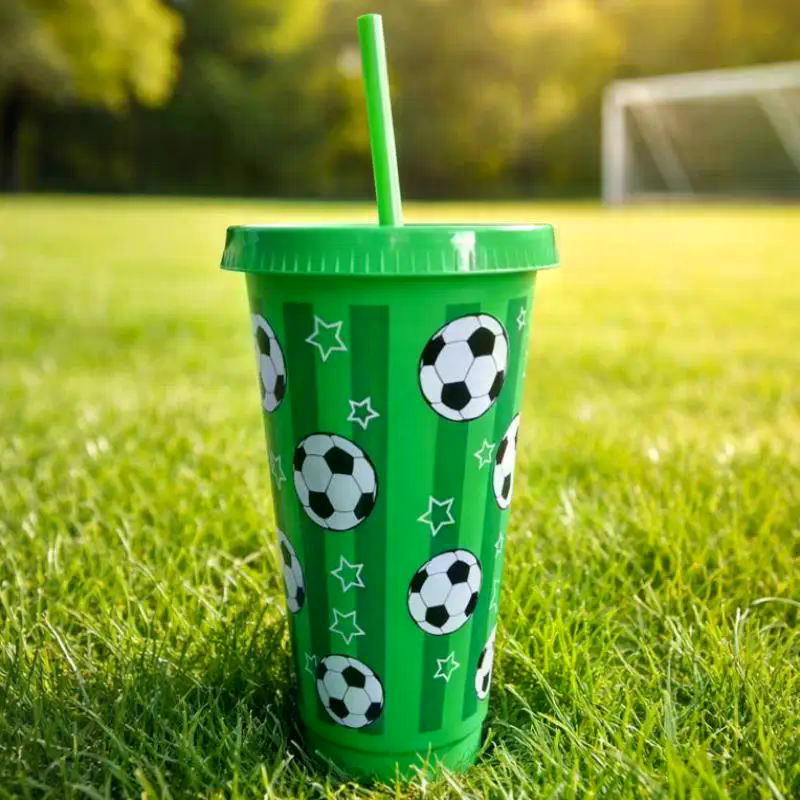 710ML Plastic Football Cup 24o - مراجعة Party Games Adults Drinking وسعره