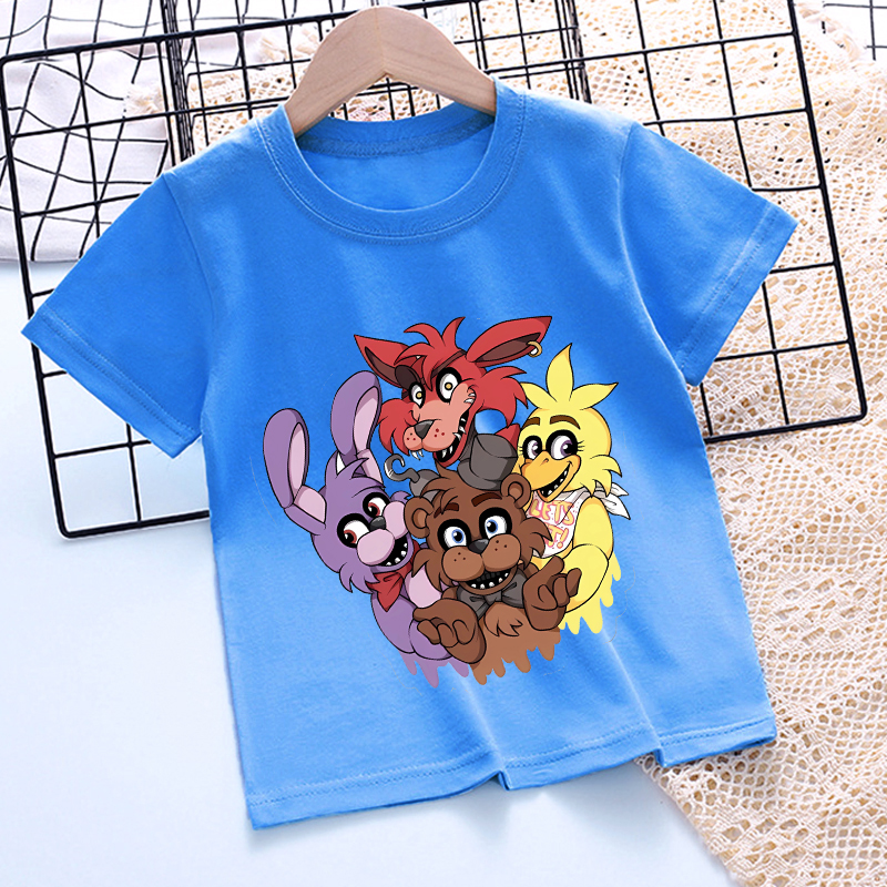 Five Night At Freddys T Shirt  - مراجعة Party Games At Christmas وسعره