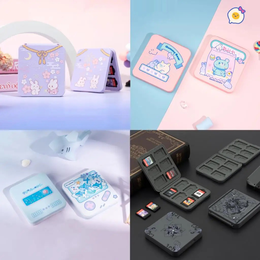 Hard Shell Game Cards Storage  - مراجعة Party Games Nintendo وسعره