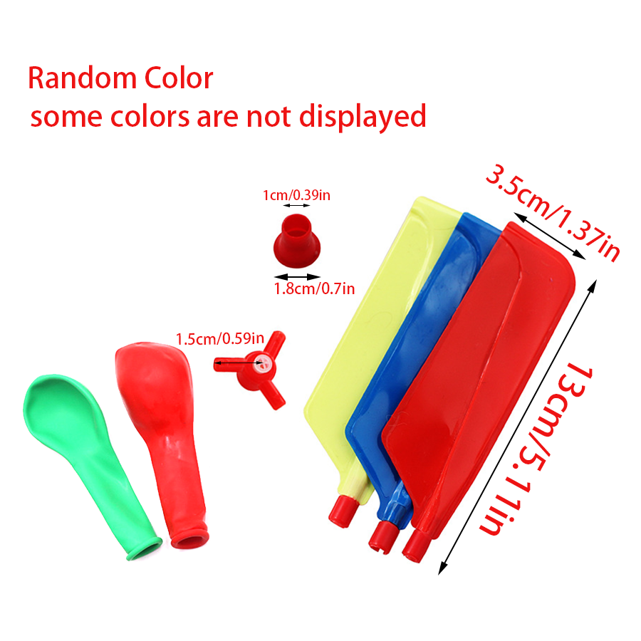 3/6/9sets Balloon Propeller He - مراجعة Party Games No Supplies وسعره