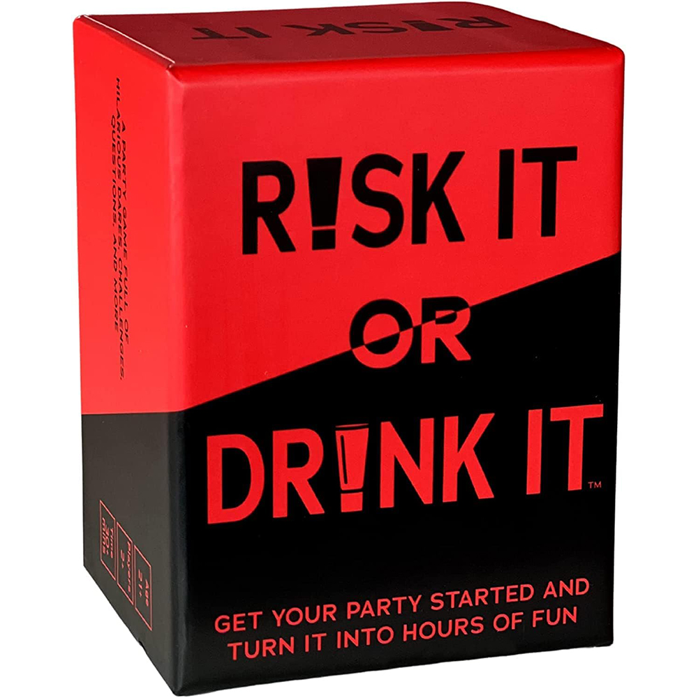 Risk It Or Drink It Fun Party  - مراجعة Party Games Adults Drinking وسعره