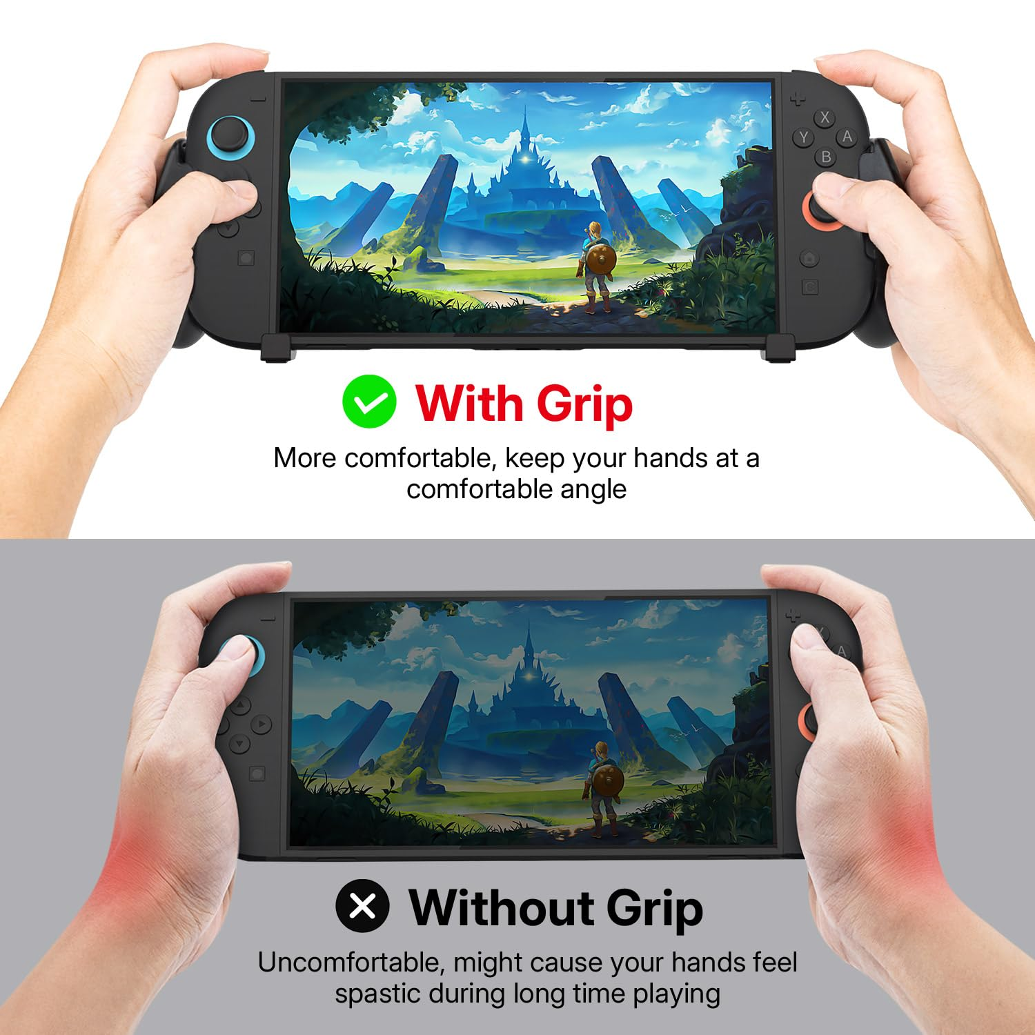 Hand Grip Case For Nintendo Sw - مراجعة Party Games Nintendo وسعره