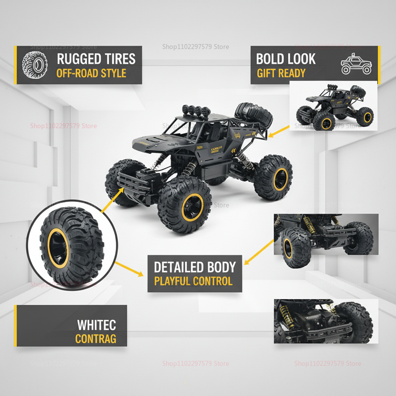 1:12 Scale All Terrain RC Cars - مراجعة Party Games At Christmas وسعره