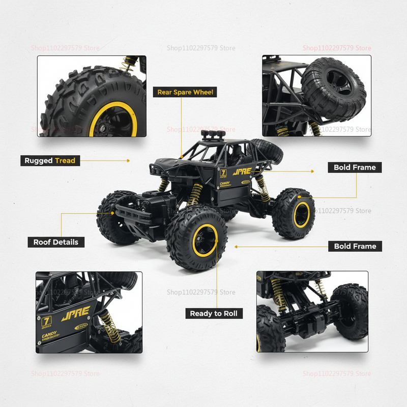 1:12 Scale All Terrain RC Cars - مراجعة Party Games At Christmas وسعره