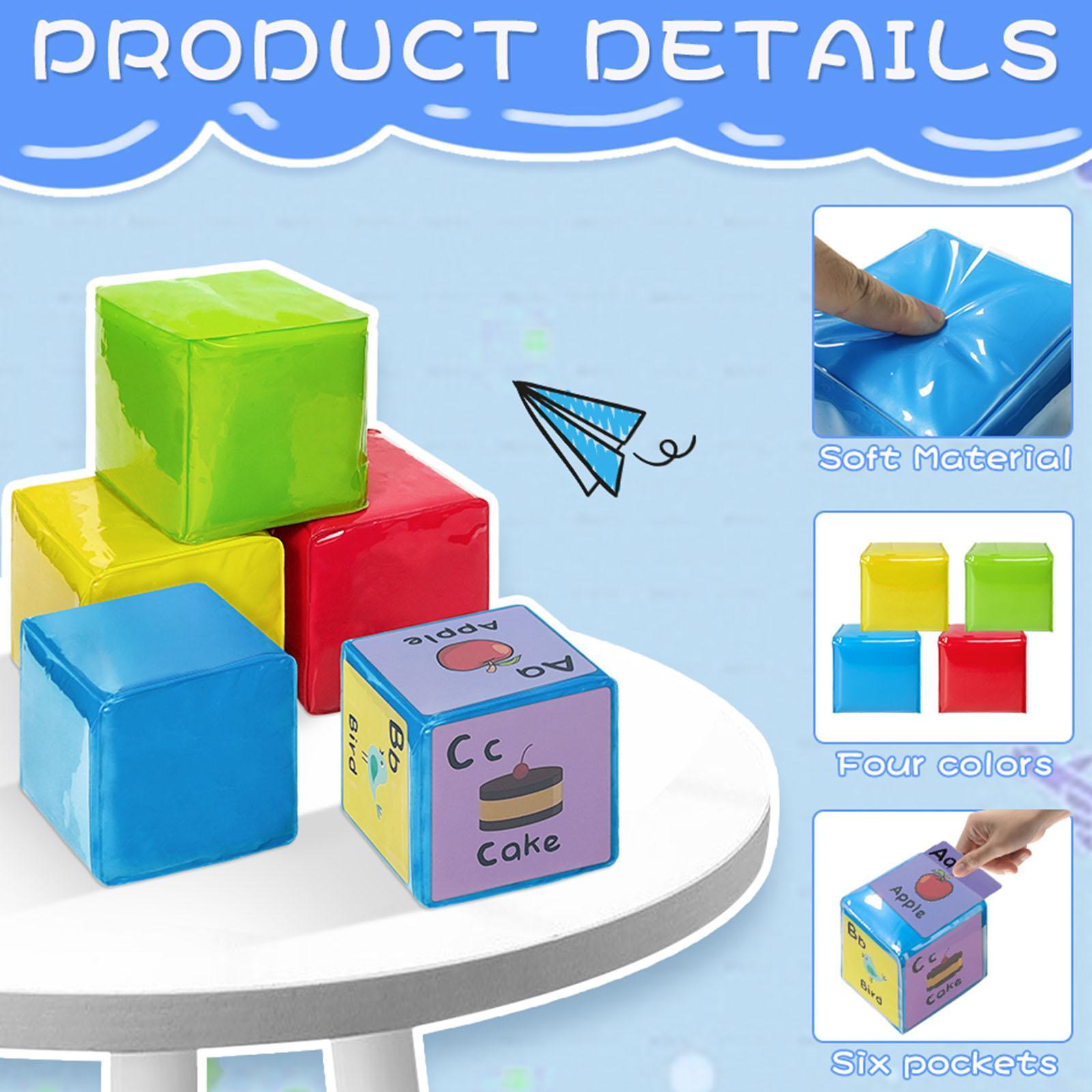 4Pcs Large Soft Dices DIY Educ - مراجعة Party Games For Large Groups وسعره