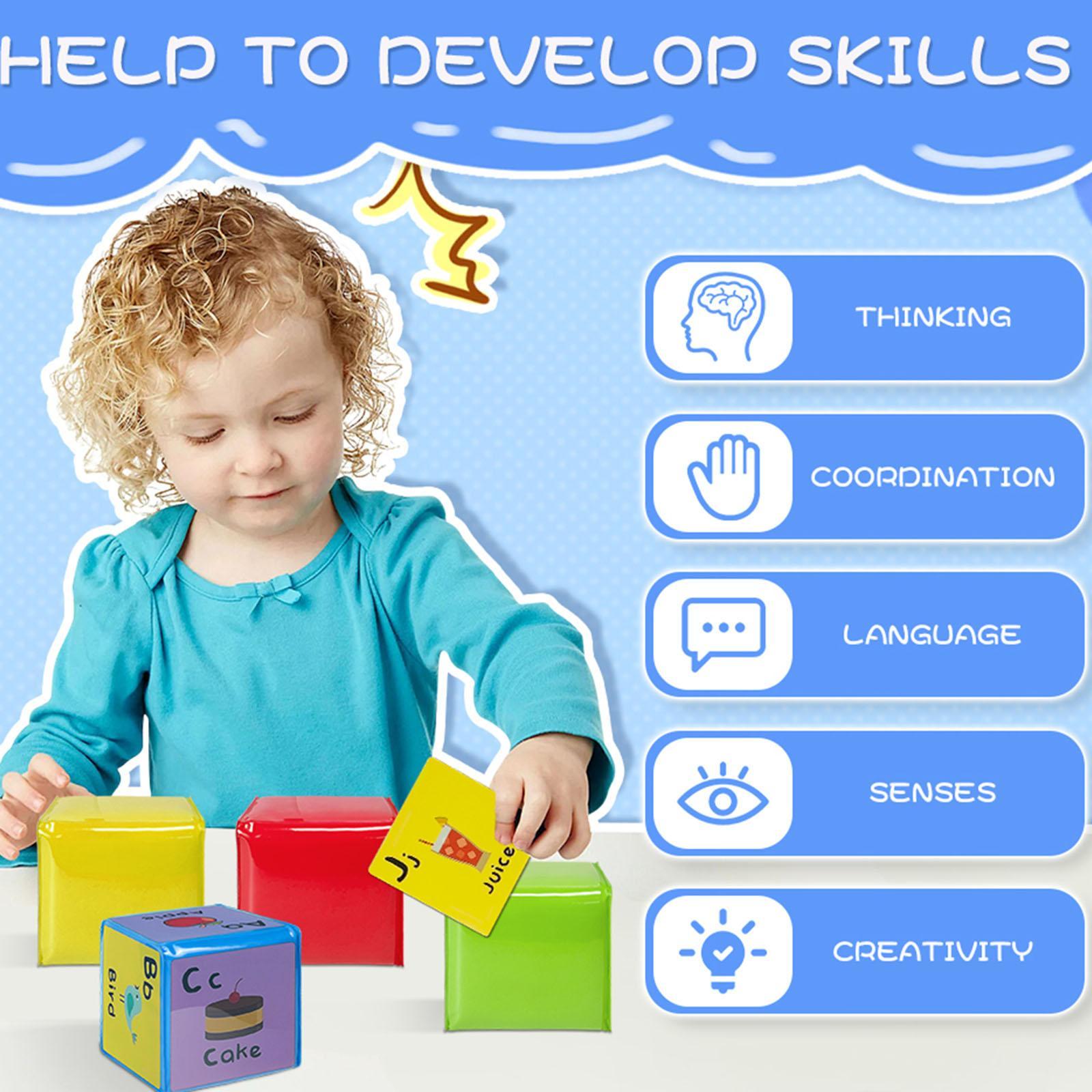 4Pcs Large Soft Dices DIY Educ - مراجعة Party Games For Large Groups وسعره