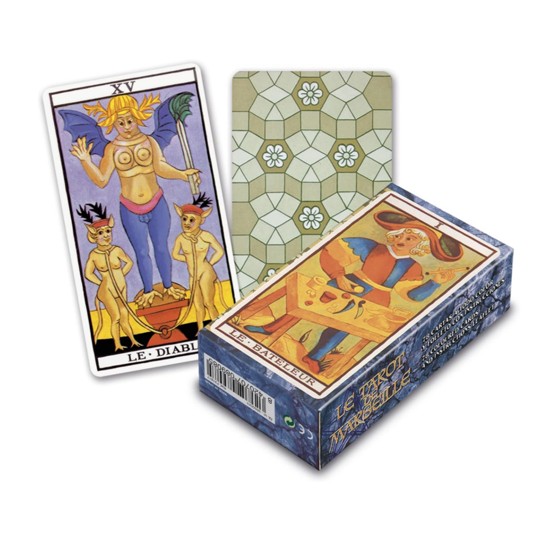 Spanish-Style Retro Tarot Card - مراجعة Party Games Using Cards وسعره