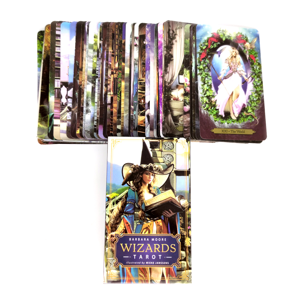 Barbara Moore Wizards Tarot Ca - مراجعة Party Games Using Cards وسعره