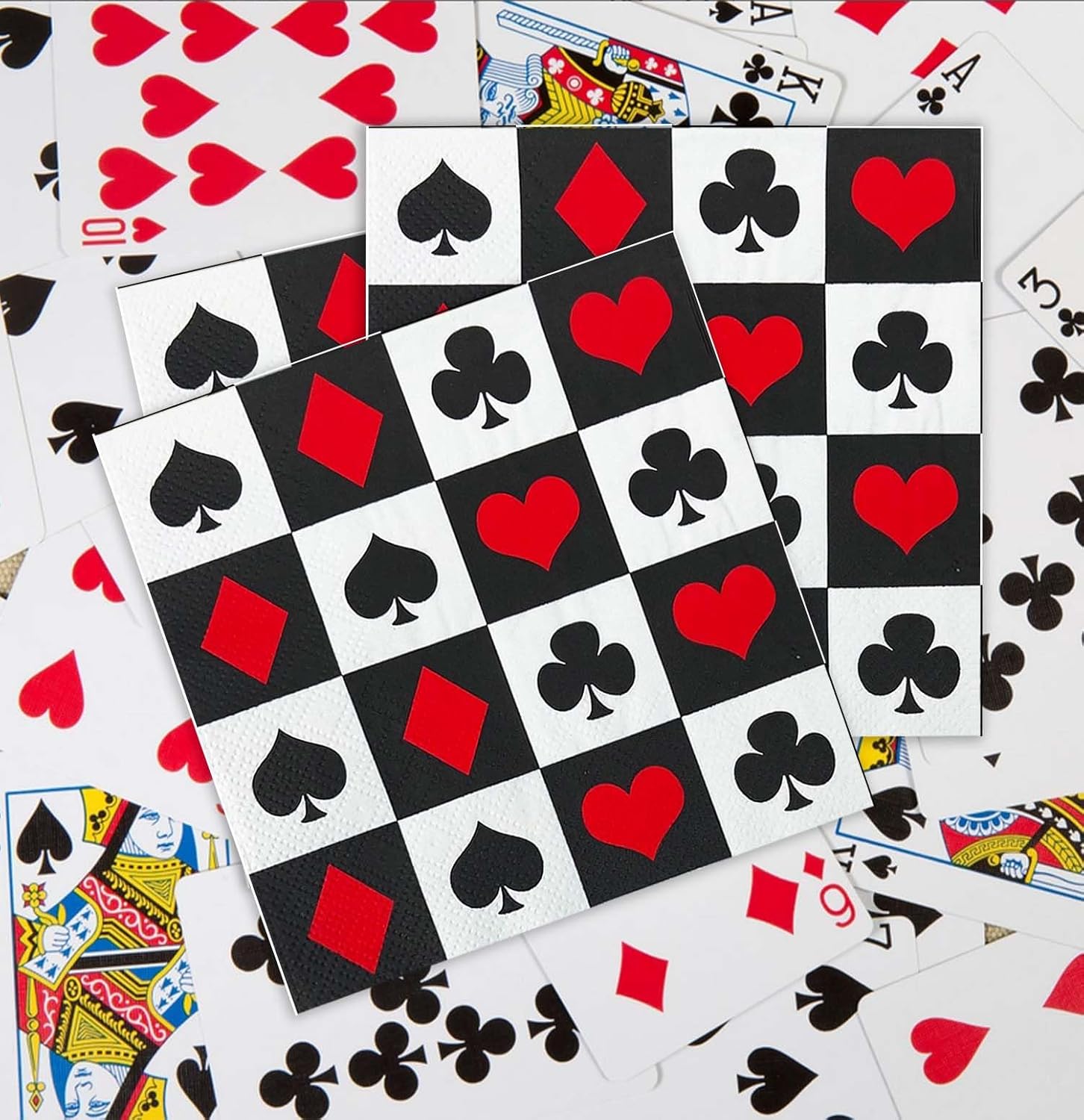 20/40/60/80 PCS Casino Theme P - مراجعة Party Games No Supplies وسعره