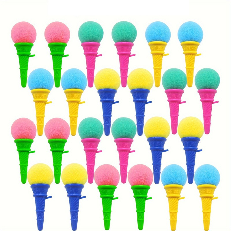 Mini Ice Cream Shooters Colorf - مراجعة Party Games No Supplies وسعره