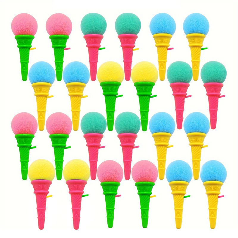 Mini Ice Cream Shooters Colorf - مراجعة Party Games No Supplies وسعره