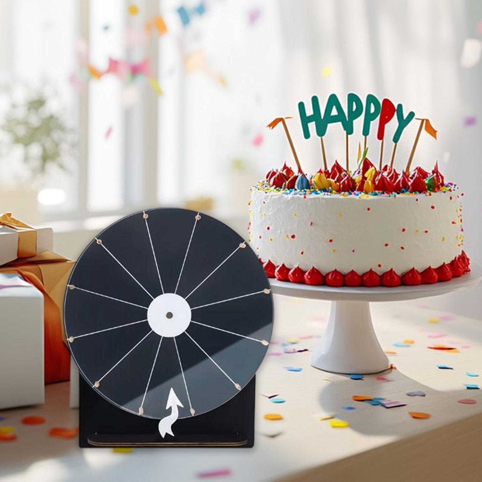 Rotating Wheel for Prizes Acry - مراجعة Party Games Adults Drinking وسعره