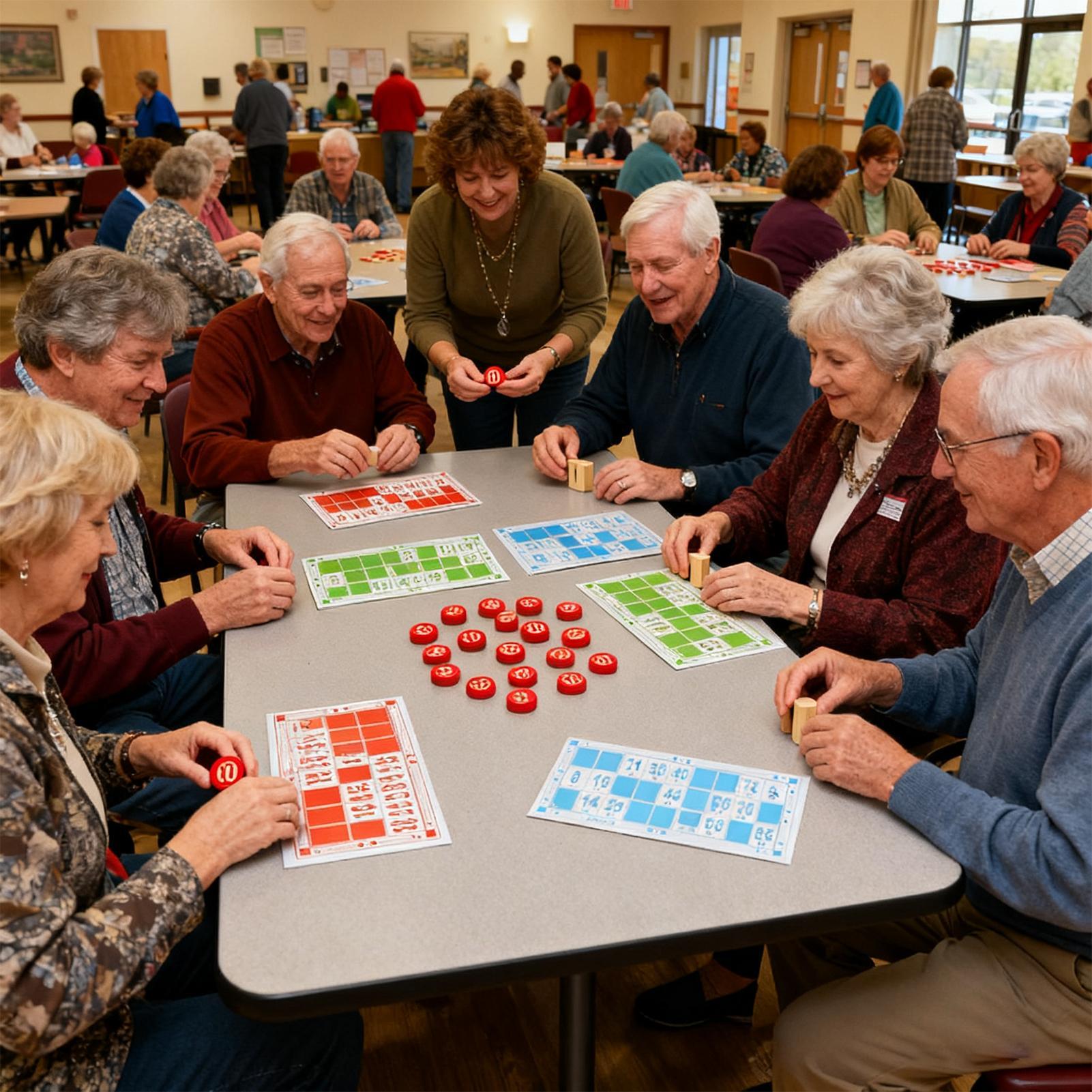 Vintage Wooden Bingo Game Set  - مراجعة Party Games For Large Groups وسعره
