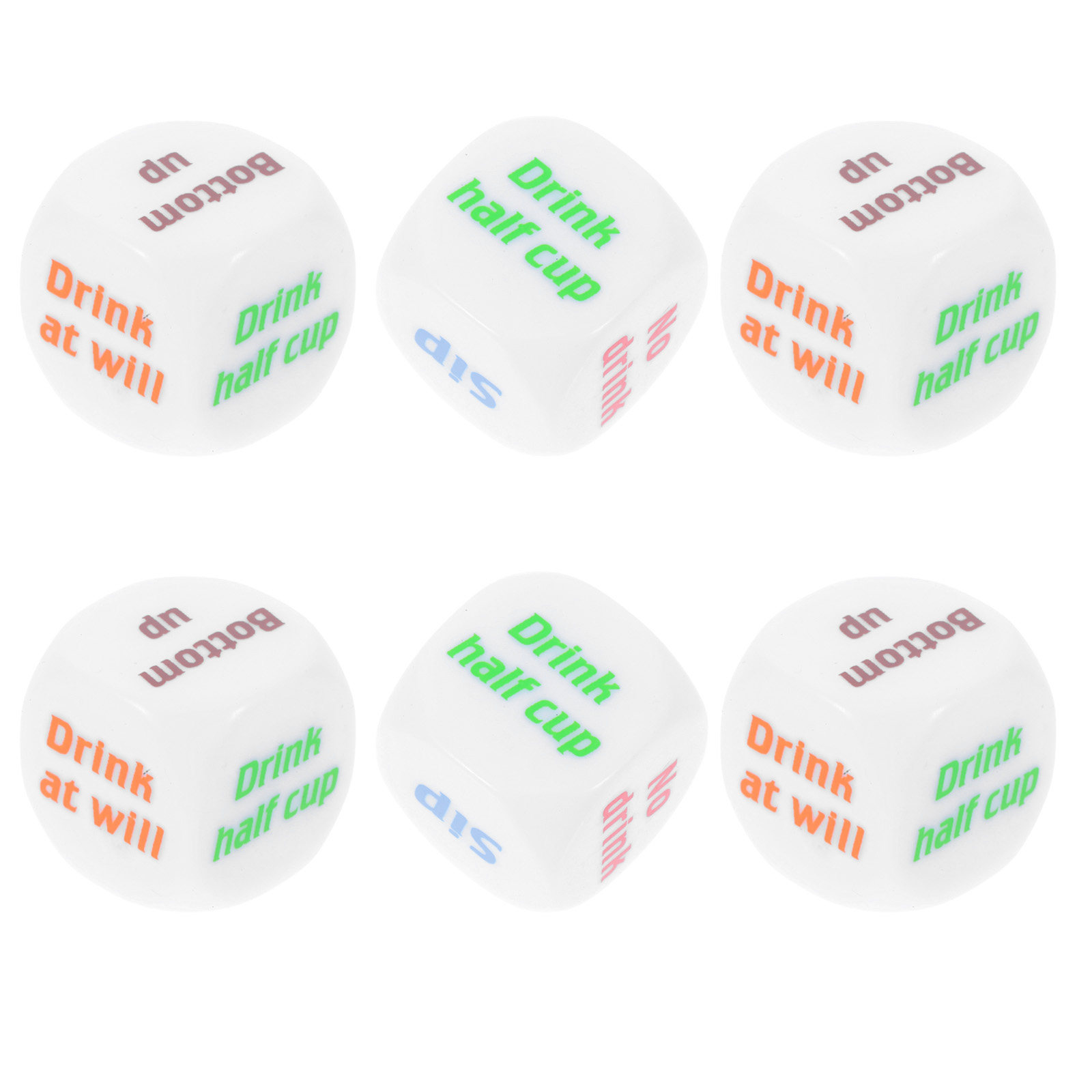 6 Pcs Adult Drinking Games Bac - مراجعة Party Games Adults Drinking وسعره