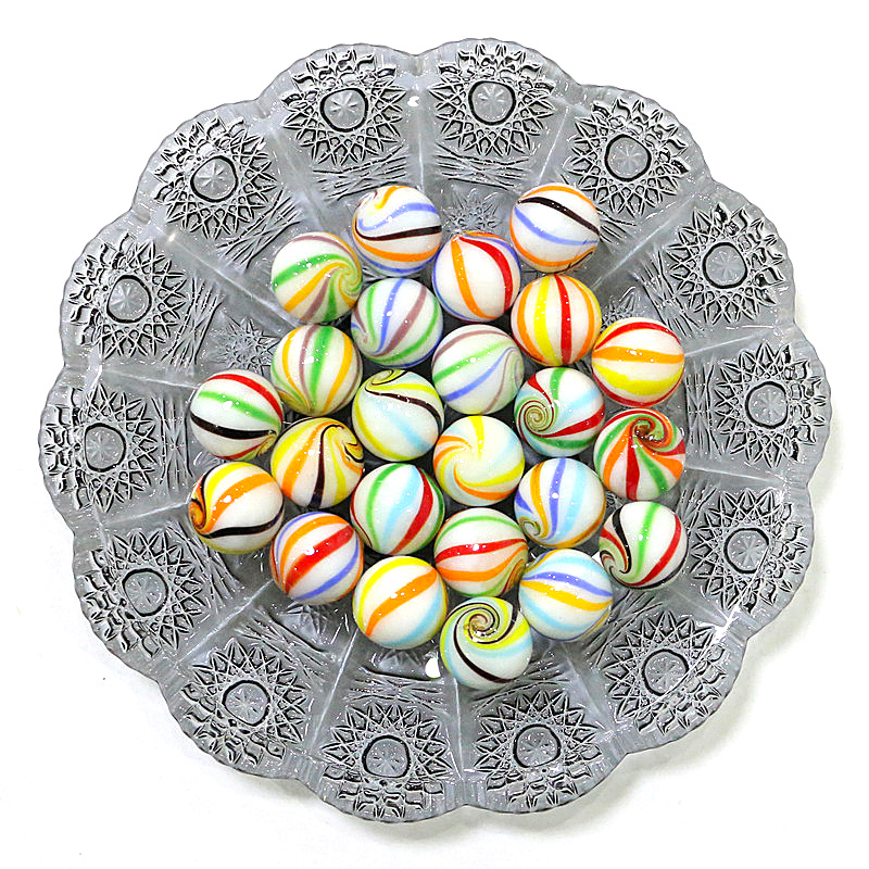 6pcs Handmade Rare Marbles Gla - مراجعة Party Games Ideas For Kids وسعره