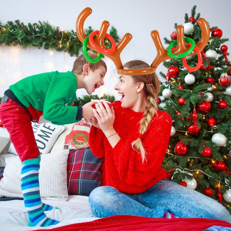 1/3Set Christmas Game Inflatab - مراجعة Party Games No Supplies وسعره