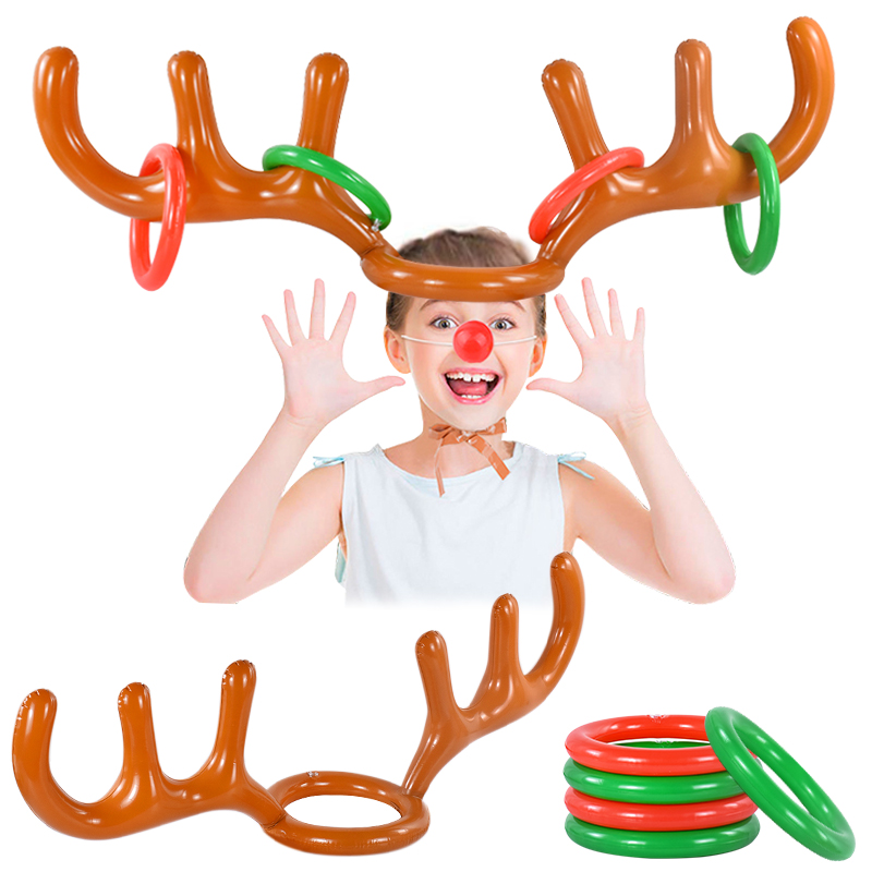 1/3Set Christmas Game Inflatab - مراجعة Party Games No Supplies وسعره