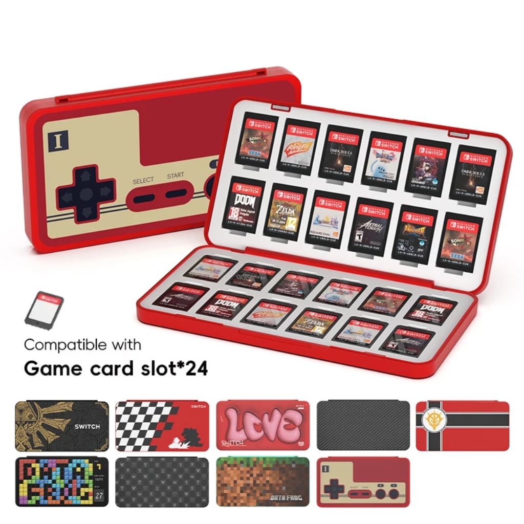 24 in 1 Game Card Case for Swi - مراجعة Party Games Nintendo وسعره