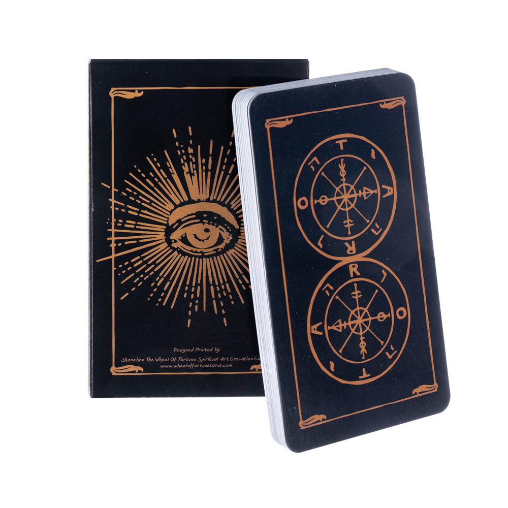 The Wheel of Fortune Tarot Car - مراجعة Party Games Using Cards وسعره
