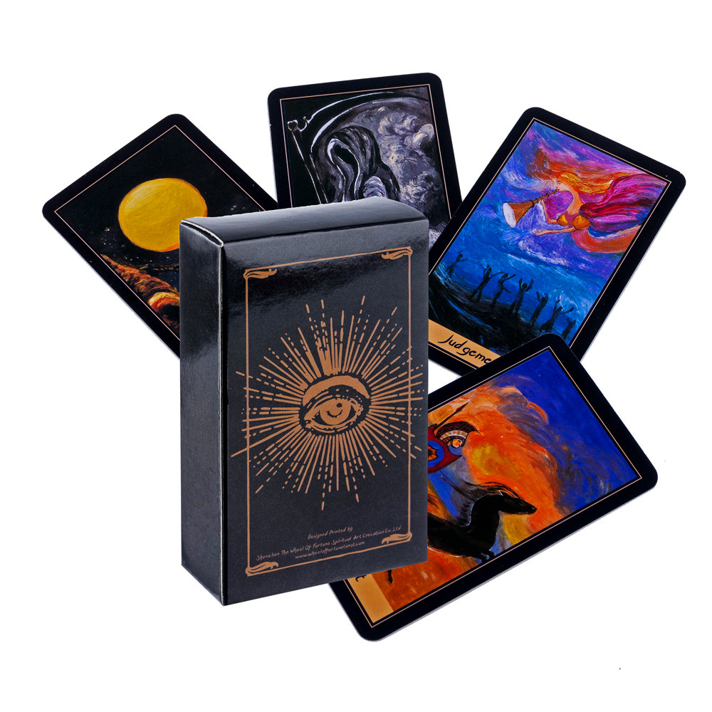 The Wheel of Fortune Tarot Car - مراجعة Party Games Using Cards وسعره