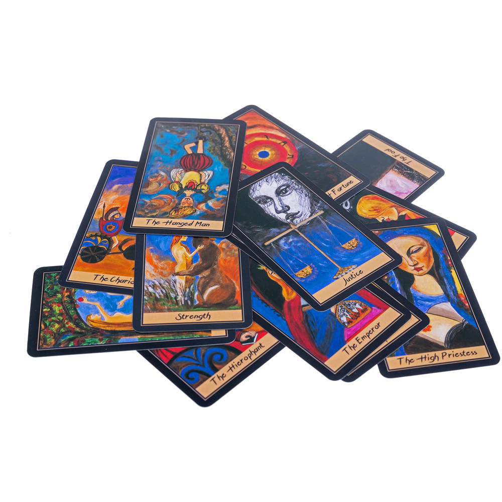 The Wheel of Fortune Tarot Car - مراجعة Party Games Using Cards وسعره