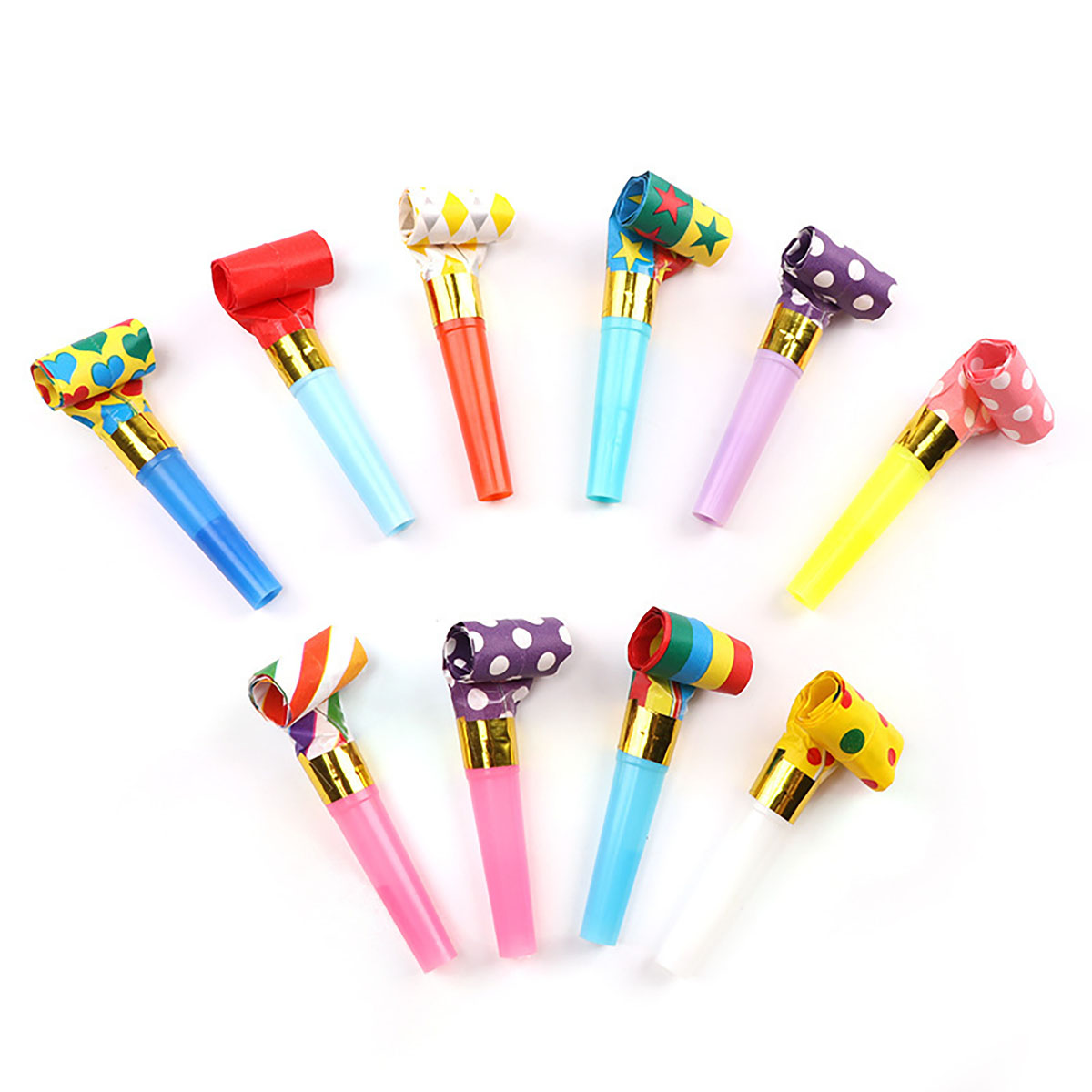 30PCS Colorful Whistles Toy Fu - مراجعة Party Games Graduation وسعره