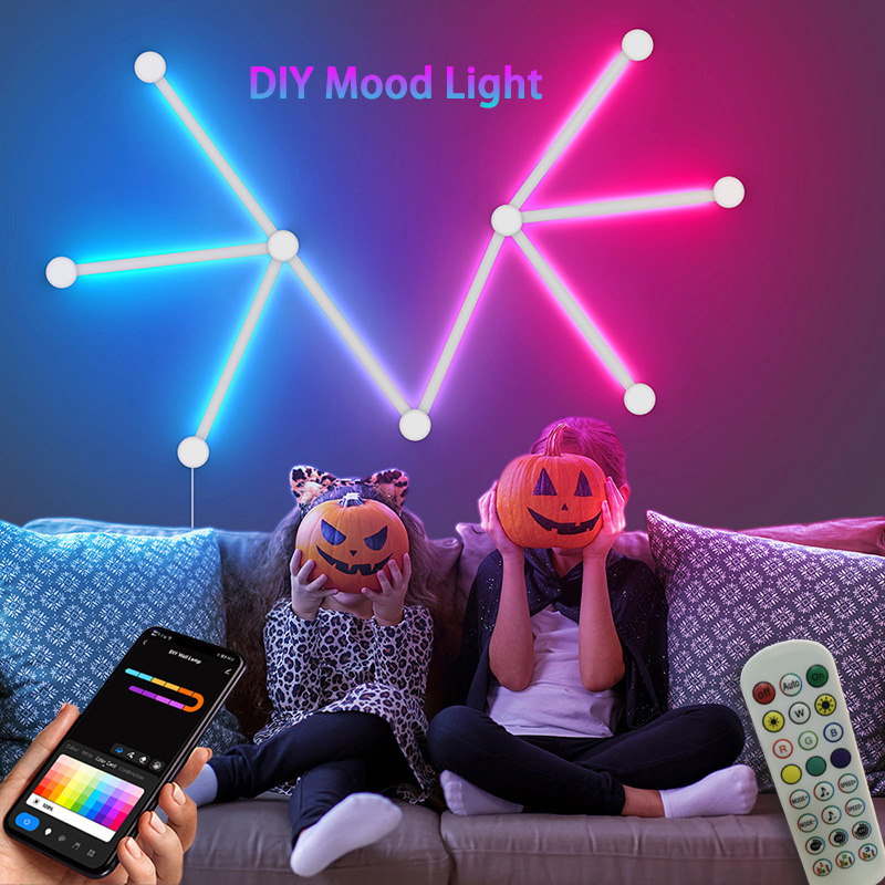 Smart RGB Wall Lamp, Bluetooth - مراجعة Party Games App وسعره