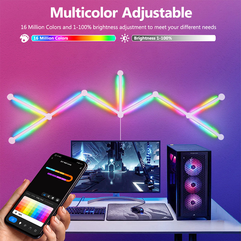 Smart RGB Wall Lamp, Bluetooth - مراجعة Party Games App وسعره
