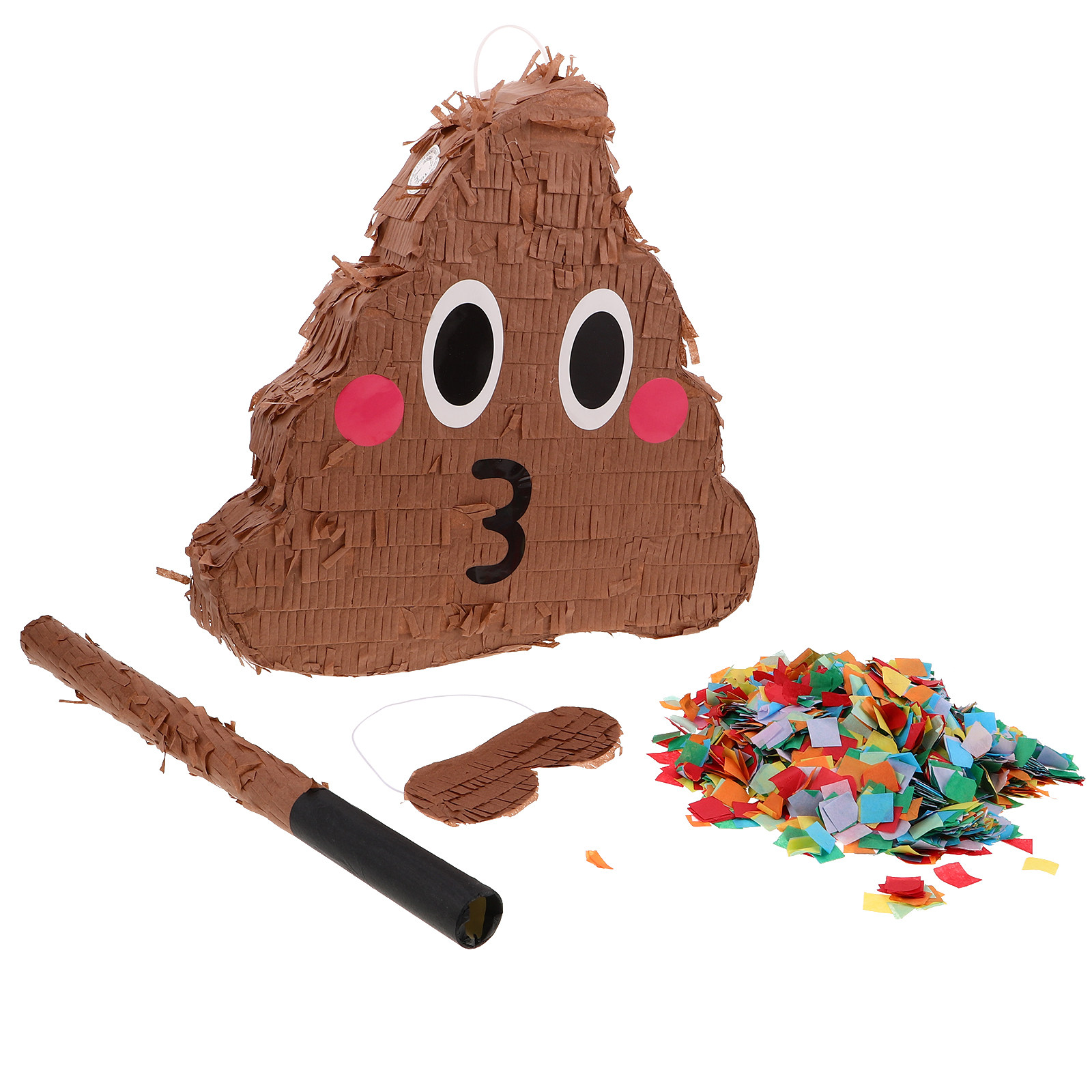 1Set Poop Party Pinata for Bir - مراجعة Party Games Easy وسعره