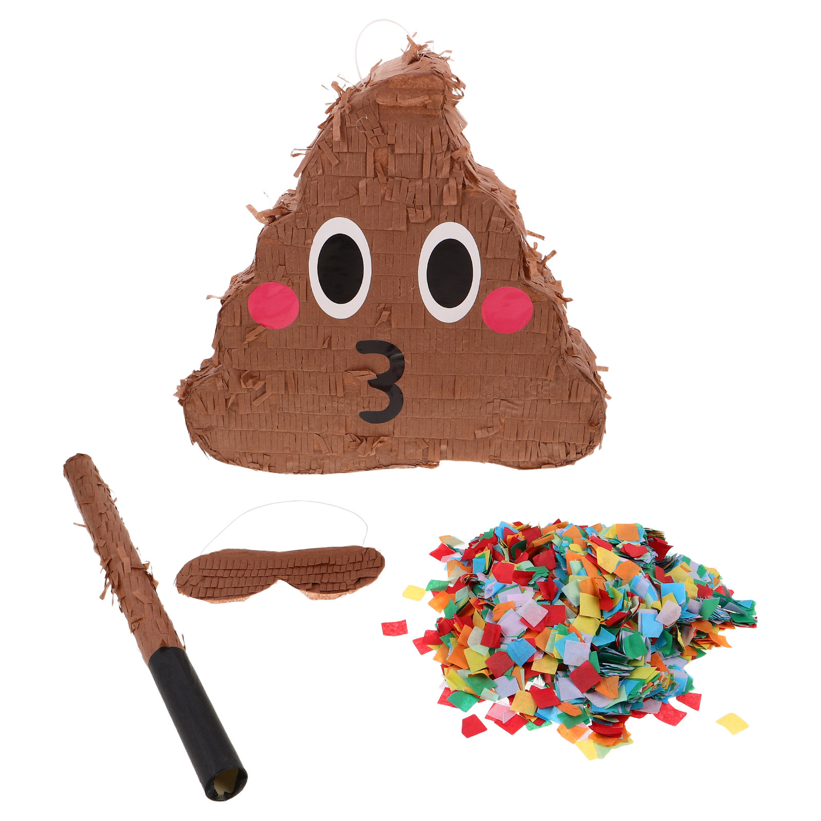 1Set Poop Party Pinata for Bir - مراجعة Party Games Easy وسعره