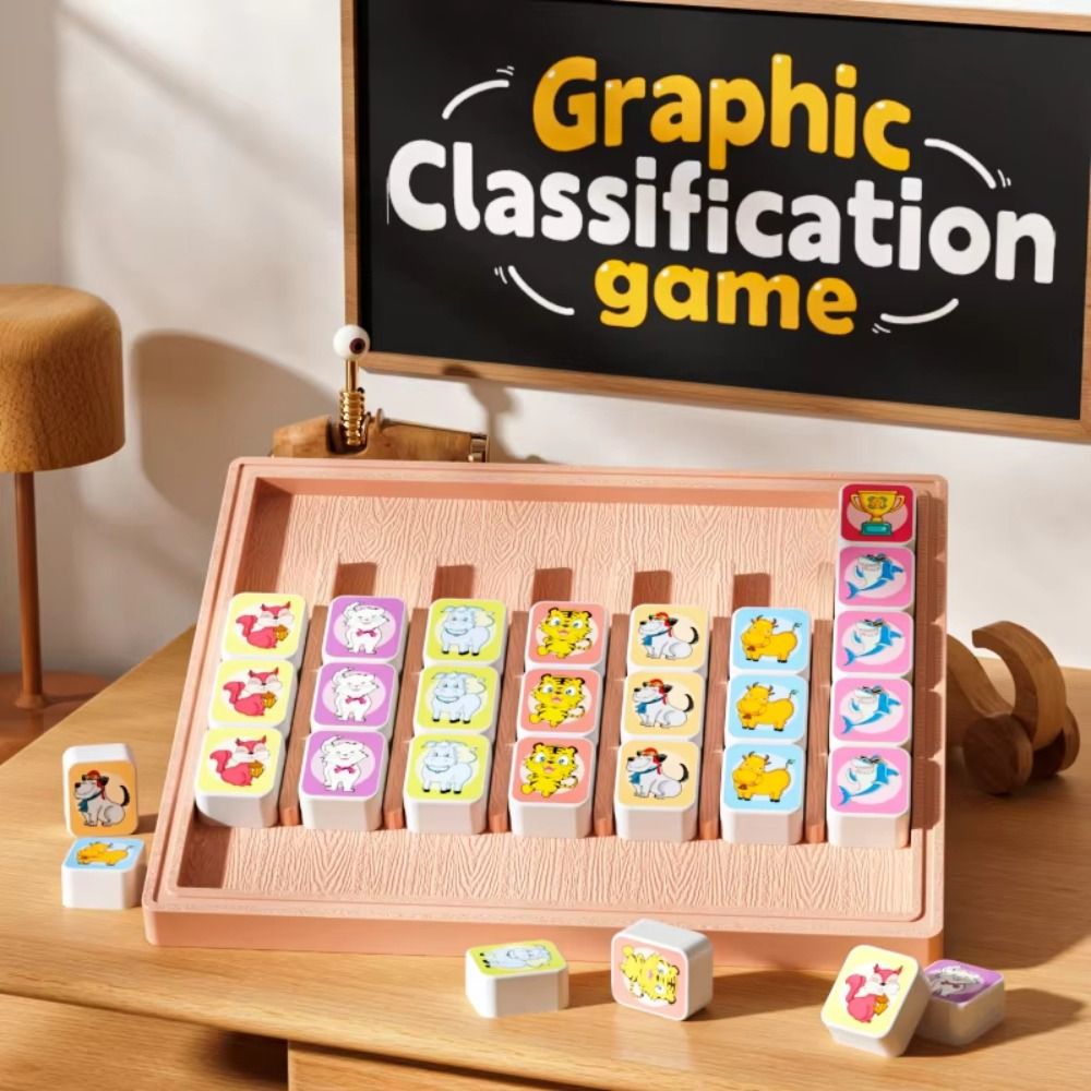 Wooden Pet Matching Animal Fli - مراجعة Party Games Easy وسعره
