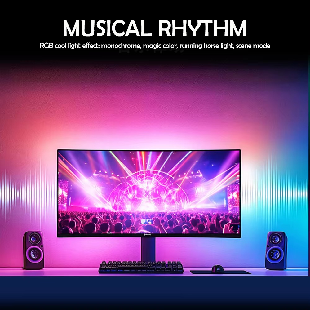 RGB Gaming Lights Strip Monito - مراجعة Party Games App وسعره