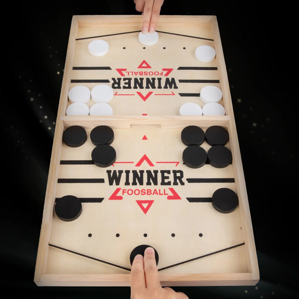 Sling Puck Board Games Wooden  - مراجعة Party Games For 7 People وسعره