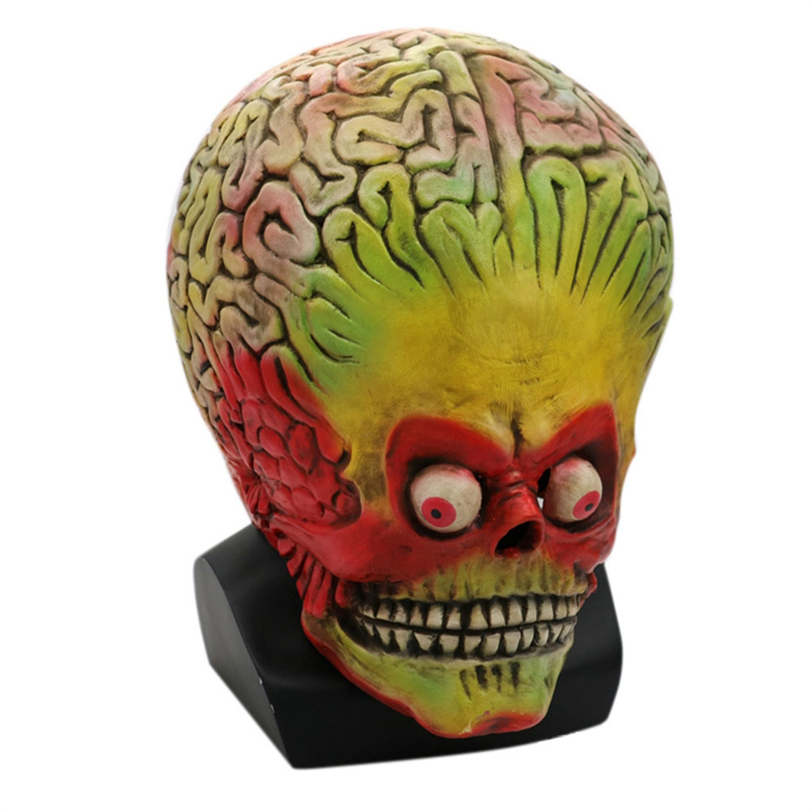 Alien Brain Halloween Mask Mar - مراجعة Zombie Party Games For Adults وسعره