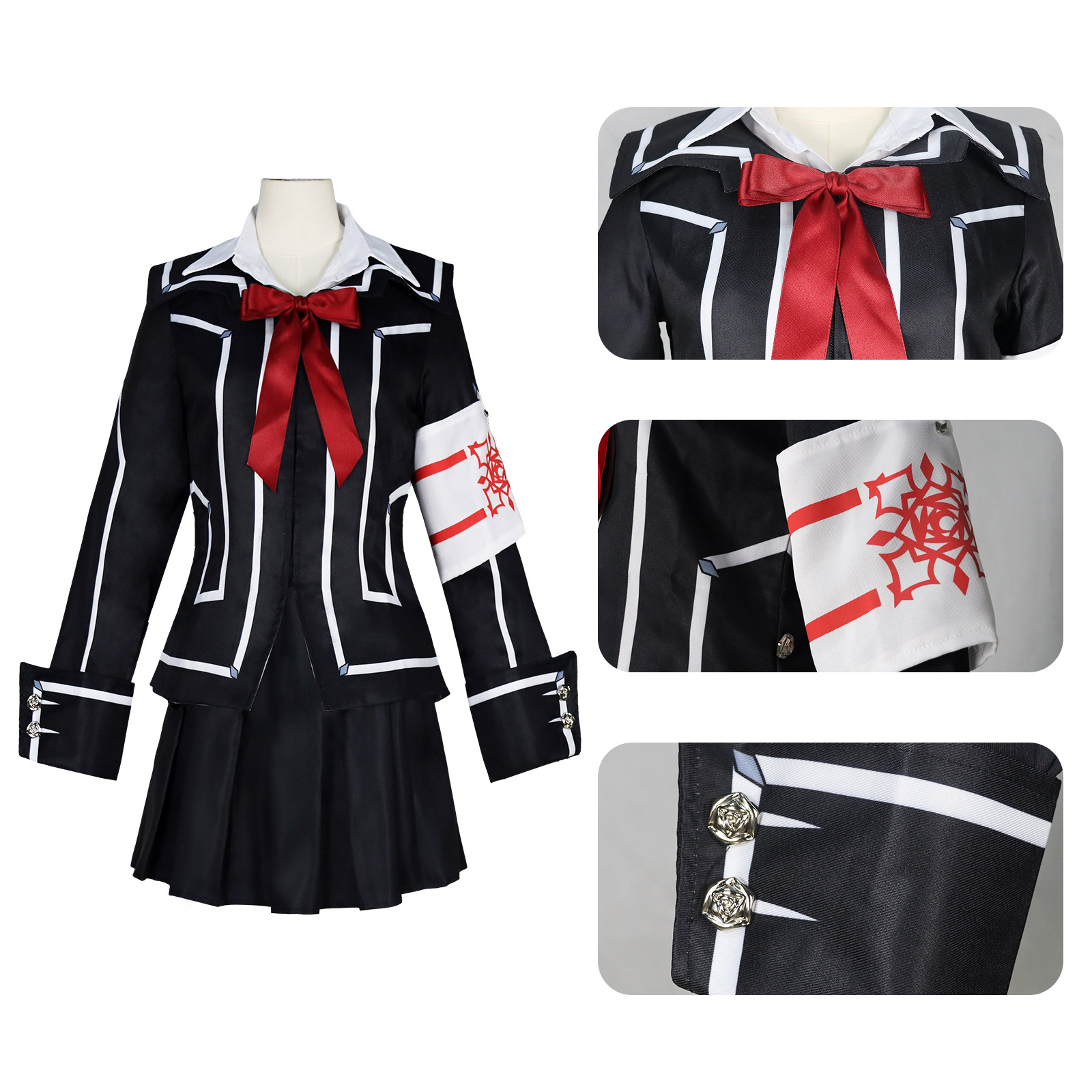 Vampire Knight Cosplay Costume - مراجعة Party Games Crossplay وسعره