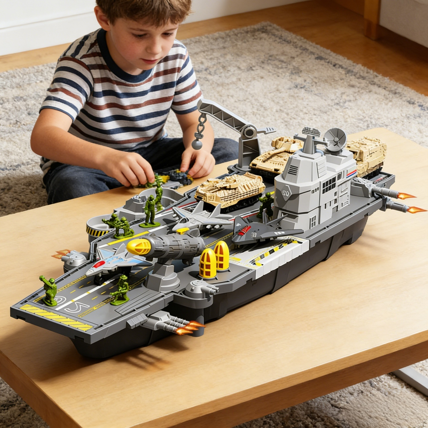 Children's Aircraft Carrier As - مراجعة Party Games At Christmas وسعره